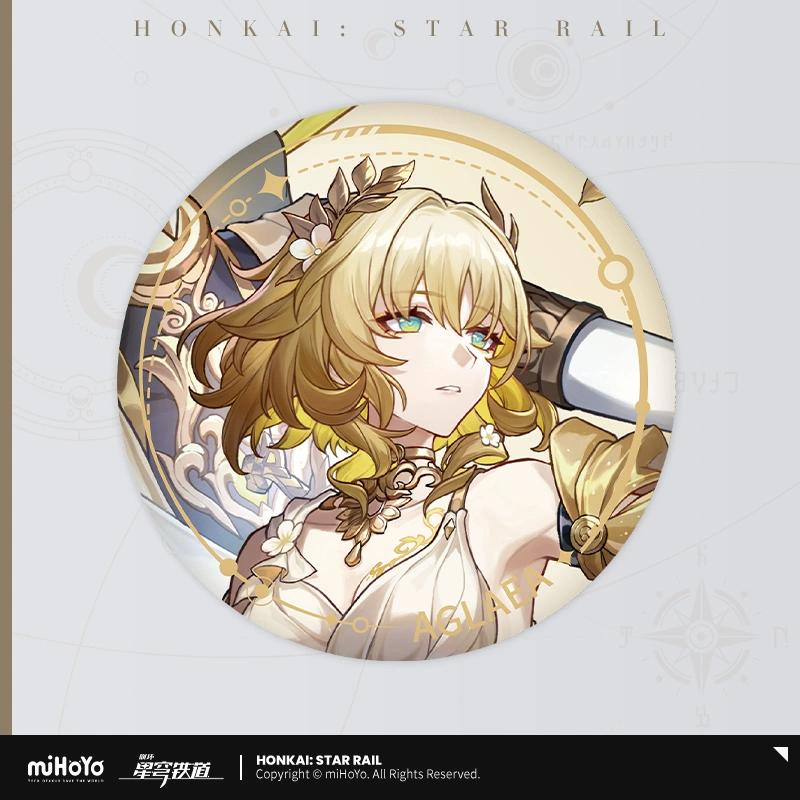

Sunsyea Honkai Star Rail Official Merch miHoYo Original Authentic Remembrance Acrylic Stand Badge Keychain Aglaea Castorice
