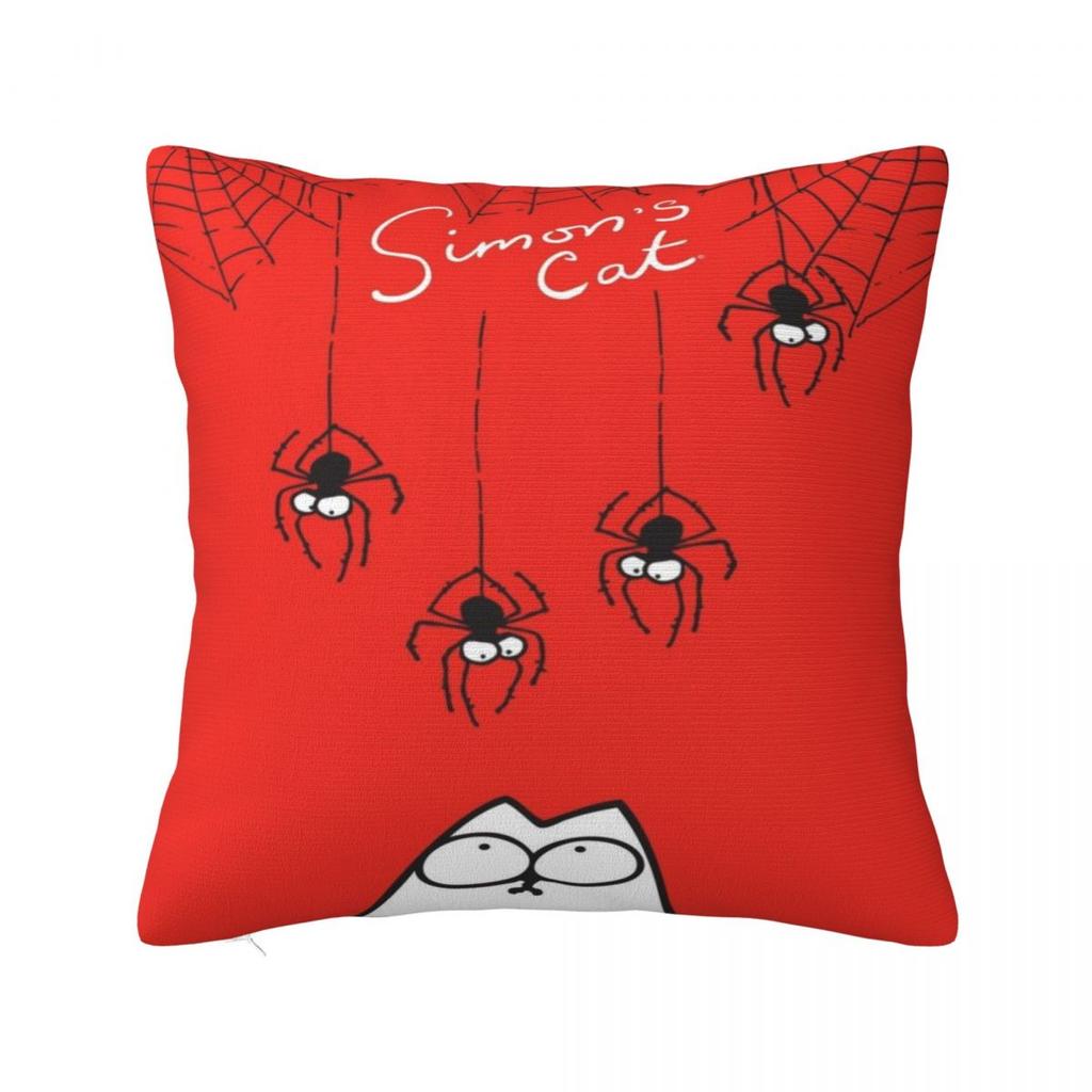 Home Decoration Simons Cartoon Cat Cats Pillowcases Stuff Pillow Covers Zippered Multi-Size