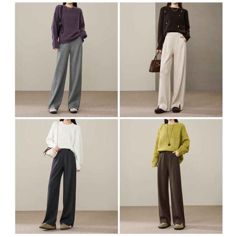 ESE-Y Women's Fleece Straight Leg Winter Pants