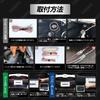 Yours YARIS G Grade LED Grille Illumination Set of 2 Custom Parts Accessories for (X & Only) (Blue) & Dress-Up (y22-1924blur [2] M)