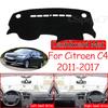 Anti-Slip Mat Dashboard Cover Pad Sunshade Dashmat Accessories Coupe for Citroen C4 MK2 2011 2012 2013 2014 2015 2016 2017 2018