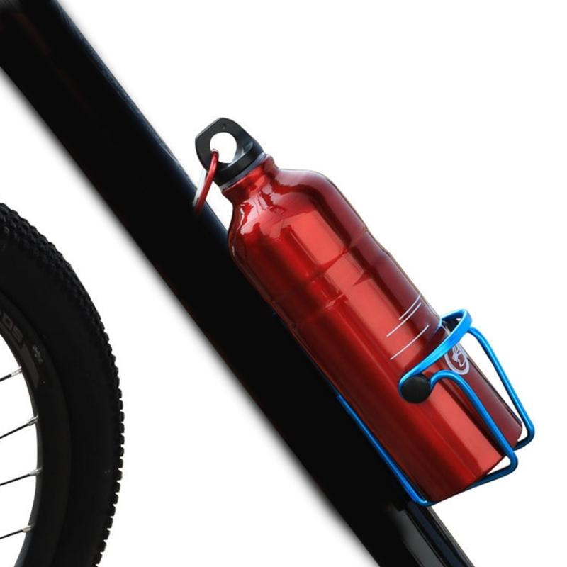 Aluminum Bicycles Water Holder Mountain Bicycles Water Bottles Water Cup Holder During City Cycling and Mountain Trail