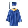 Kinder Vorschule Kindergarten Abschlusskleid Kappe Uniform Set 2023 Abzeichen Quaste Abschlussband Zeremonie Outfit