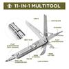 SWISS TECH 11 in 1 Scissors Screwdriver Mini Utility Outdoor Portable Survival Camping EDC Tools Gadgets5