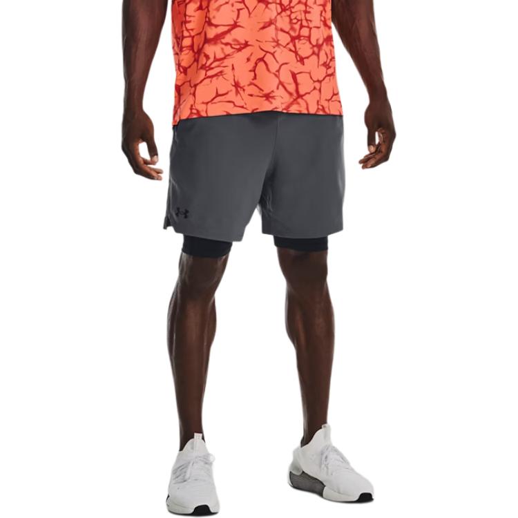 Under Armour SS23 Casual Quick-Dry Shorts Men shorts Gray 1373764-012