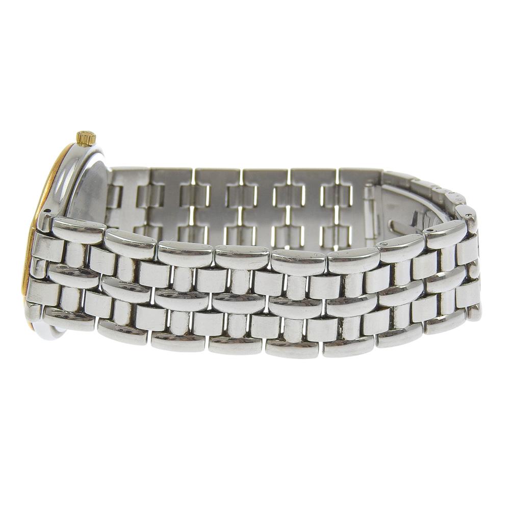 Omega De Ville Watches whiteDial Stainless Steel/YG Quartz Analog Display Unisex Used