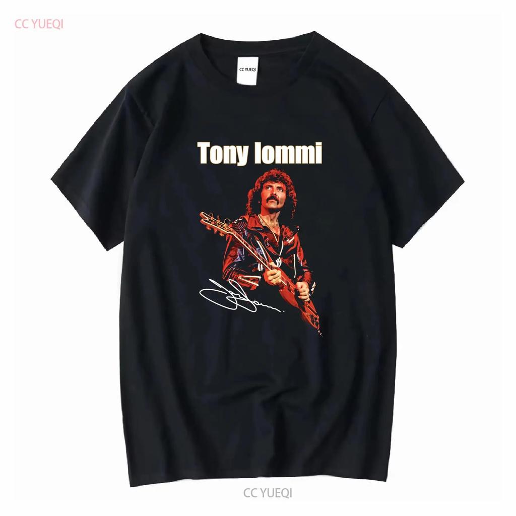 New Popular Tony Iommi Tour For Fans All Size T Shirt 1N3340 Long Sleeves Vintage Washed Streetwear Unisex Stylish Breathable