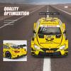 Simulation 1/43 Scale BMW M4 DTM Racing Car Model with Acrylic Display Box Collection Home Decor Diecast Miniature Voiture Hobby