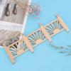 1:12 Doll House Miniature Handrail Garden Accessory Balcony Decoration Toy