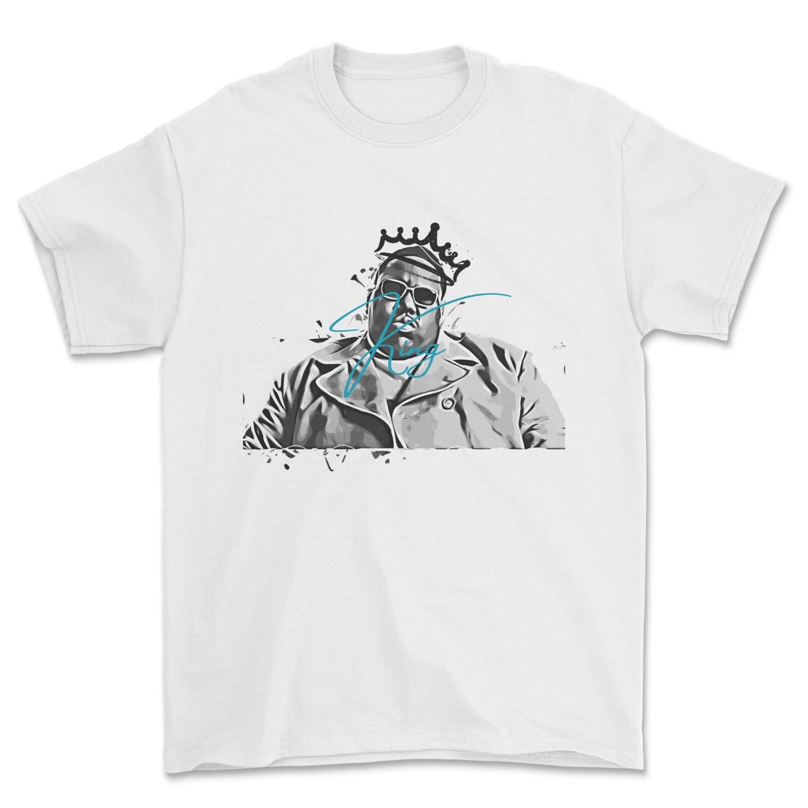 Футболка Biggie МУЖСКАЯ The Notorious Унисекс B.I.G Swag S разноцветный
