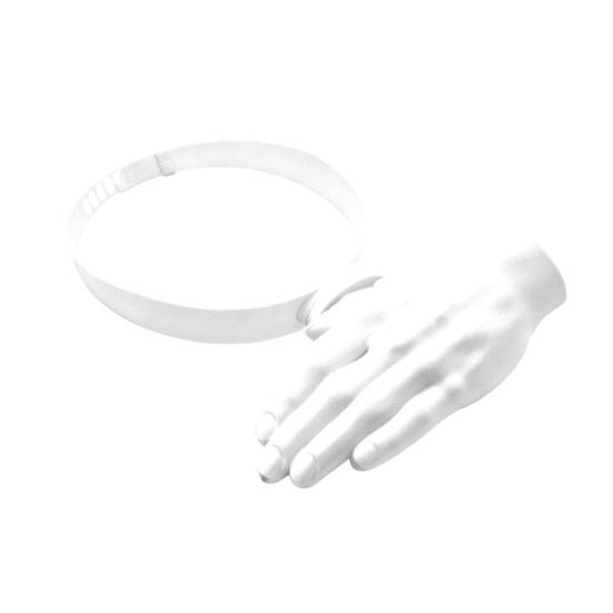 

Palm Sized Sun Hat 3D Printed Lightweight Over-the-Head Visor Hat Open Frame Design Headband Style Summer Outdoor Hat