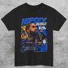 T-shirt Rap Vintage Nip Hussle: T-shirt Unisex in Cotone Pesante con Grafica Hip Hop