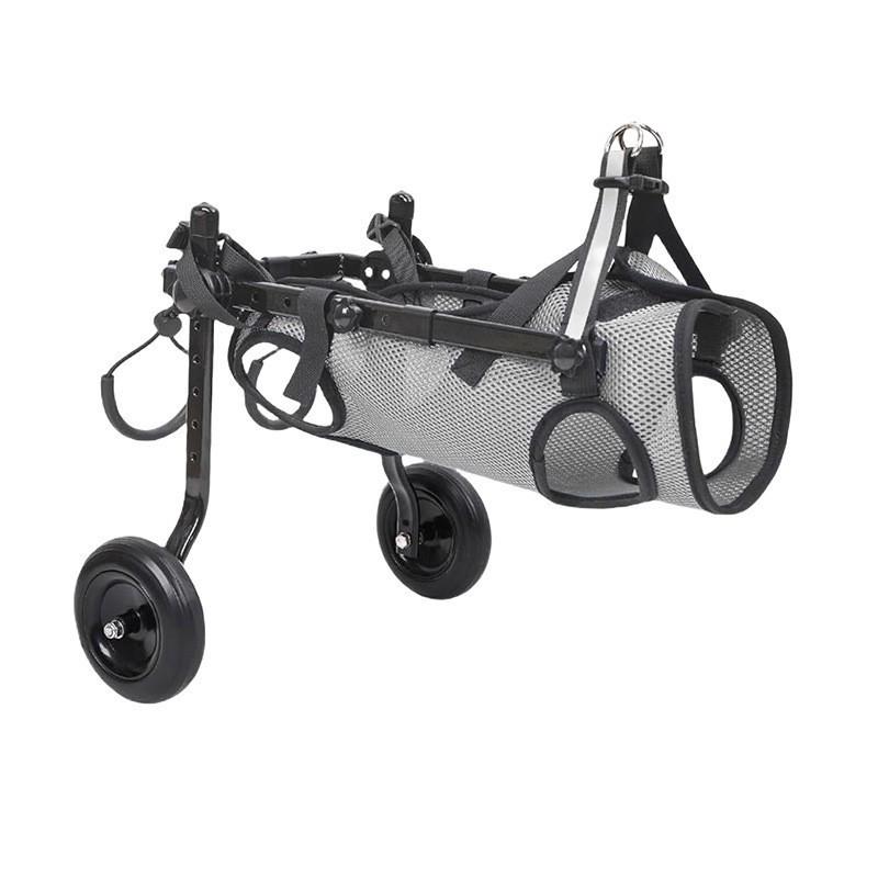 כיסא גלגלים/עגלה לכלב נכה: סיוע ניידות חוצה גבולות לשיקום