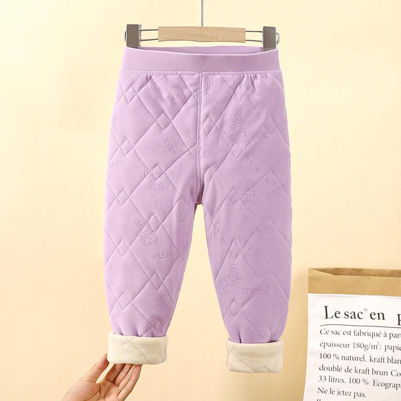 Yishimei Kids  Fleece-Lined Winter Pants 110