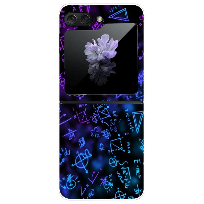 Clear Phone Case For Samsung Galaxy Z Flip7 Fashion Hard PC Silicone Cover For Galaxy Z Flip 7 5G ZFlip7 Transparent Protector