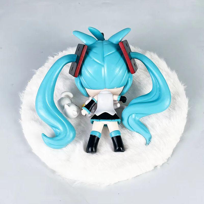 Anime Hatsune Miku Sleeping Action Figure Kawaii Desktop Ornament Chassis Decoration Collection Statue Model Toys Surprise Gifts
