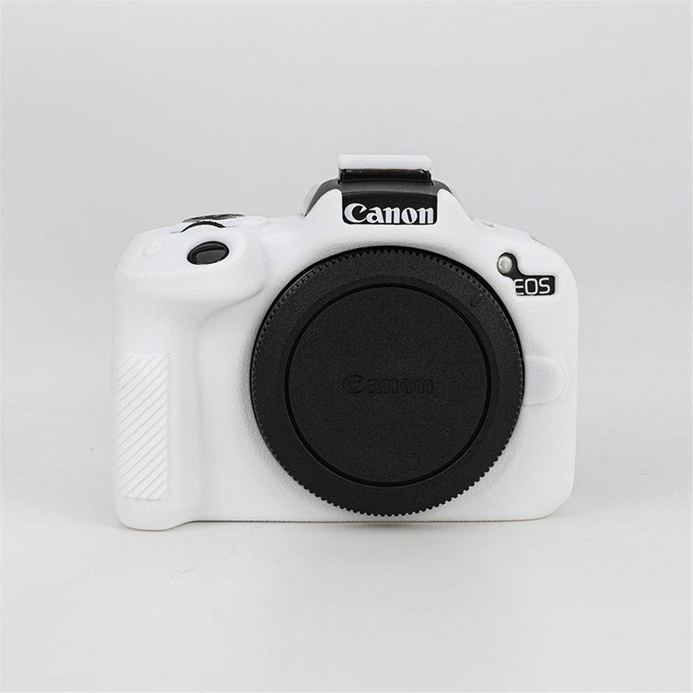 Litchi Pattern R50 Soft Silicone Case Armor Camera Body Cover For Canon EOS R50 EOSR50 Digital Camera Skin