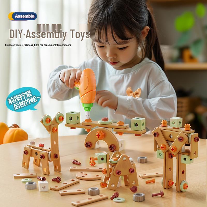 

Children s Educational Electric Toolbox: Assembly & Disassembly Toy Set