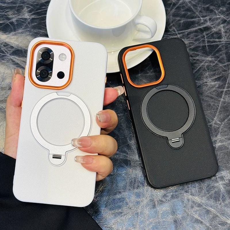 Case For OnePlus 13T 13S Luxury Matte Magnetic Hybrid Metal TPU+PC Rotatable Kickstand Shockproof Cover For OnePlus 13T 13 Shell