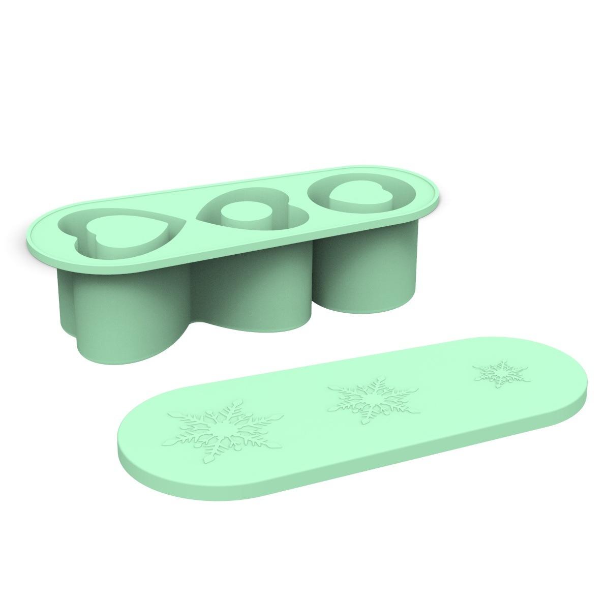 Stanley ice tray large capacity ice cube mold ice cup silicone ice tray зелёный