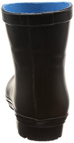 Fuji Glove Industry 9962 Men's Short Rain Boots, Black, Size L (25.5-26.0cm)