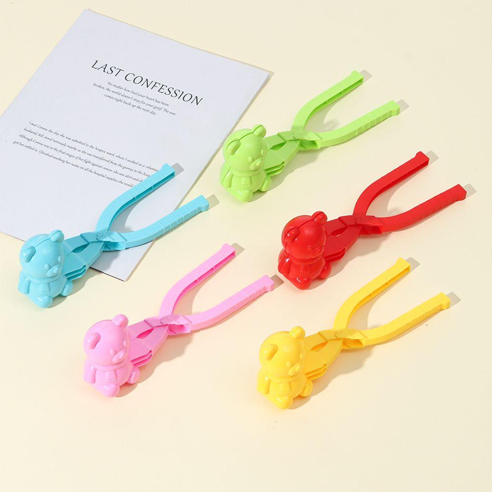 Winter Outside Toy Children Gift Game Sand Mold Tool Bear Snowball Clip Bear Maker Snow Manufacture