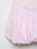 2026 Women's Poplin Halter Neck Balloon Silhouette Short Dress