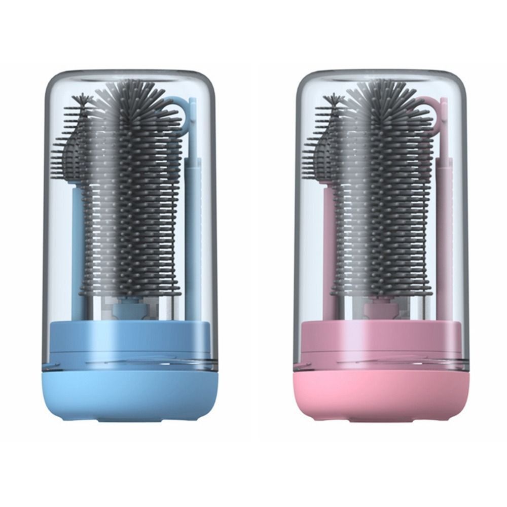 6 in 1 Nipple Straw Cleaner Kit Compact Baby Bottle Brush Set Feeding Bottle Brush  Bottle Cleaning