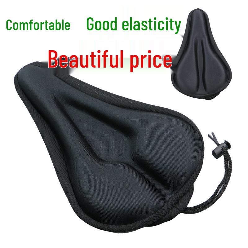 

Mountain Bike 3D Silicone Seat Pad Cover - Cycling Equipment Accessories Triangular Groove