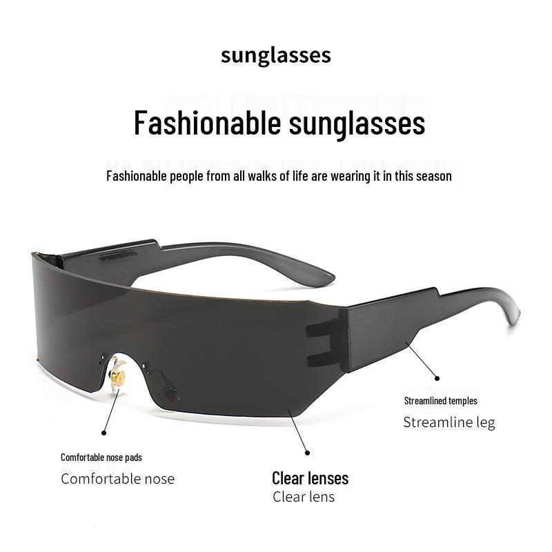 Y2K Aviator Sunglasses: European & American Style Cycling Goggles for Outdoor Sports