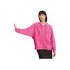 Li Ning Badfive Sports Basketball Series Casual Loose Hoodie Jacket Women Jacket Bright-Pink AWDR984-2