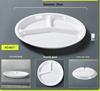 ZLIII Melamine Divided Cafeteria Tray
