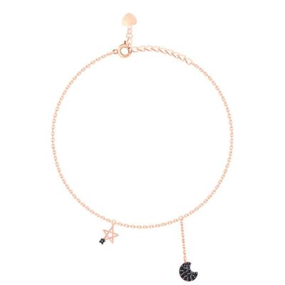 MILTON STELLE Silver Bracelet MSJ-SB180206RGBQ