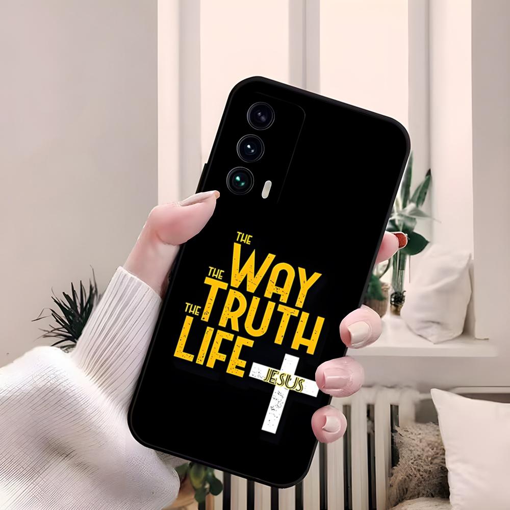 

Christian Jesus The Way Truth Life Phone Case For Samsung S26 S25 Edge S24 S23 S22 S21 S20 Ultra Plus Fe A55 56 15 4G 5G Galaxy Galaxy S25 Plus
