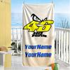 Doctor46 Customized Name Beach Towel Super Soft Absorbent Portable For Swimmingbeachcamping Travel Beach Accessoriesgym