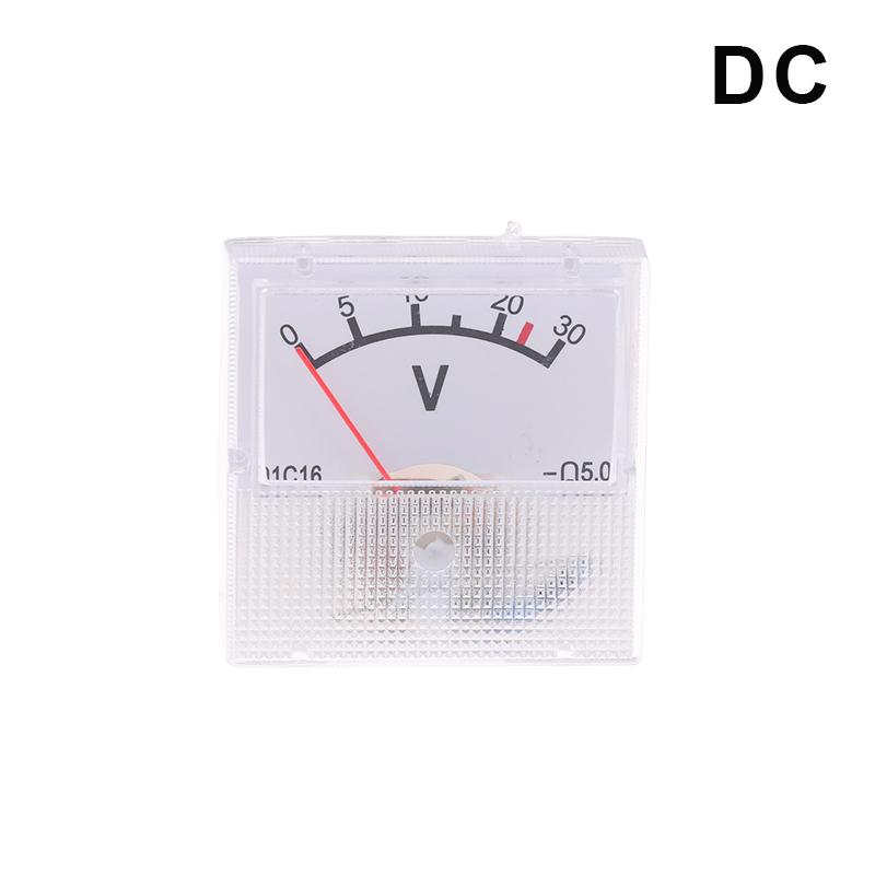 Ac 150-300V Cc 10-250V Cc 5-75A Amperometro Mini Tester Voltmetro Amperometro Pannello Analogico