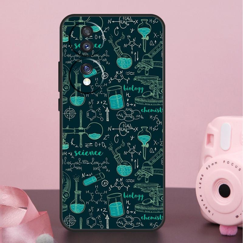 Biology and Chemistry Case For Honor X8b X9b X6a X7a X8a X9a X6 X7 X8 X9 50 70 90 Magic 5 Lite Magic 6 Pro Cover