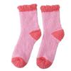 Coral Fleece Socks for Women's Autumn and Winter Warmth Thickened Mid-calf Socks Snow Floor Socks Postpartum Home Sleep Socks Trend