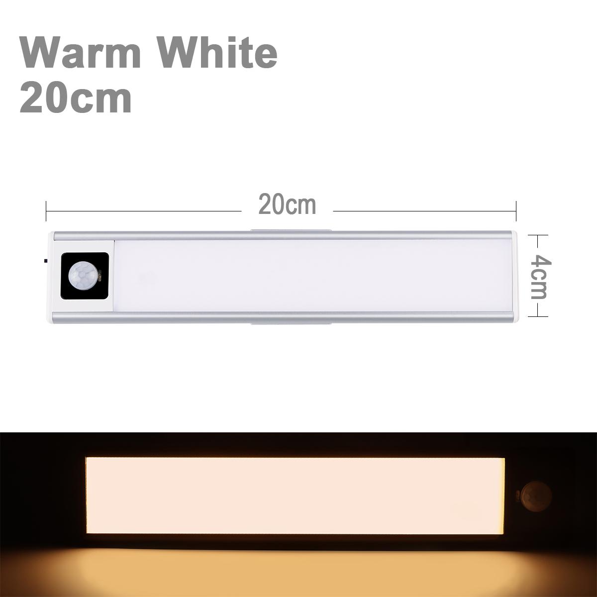 

Умный PIR датчик движения, светодиодный ночник, прикроватная лампа с магнитной USB-зарядкой, настенные светильники, настенные светильники для спальни, шкафа, кухни, 20 см