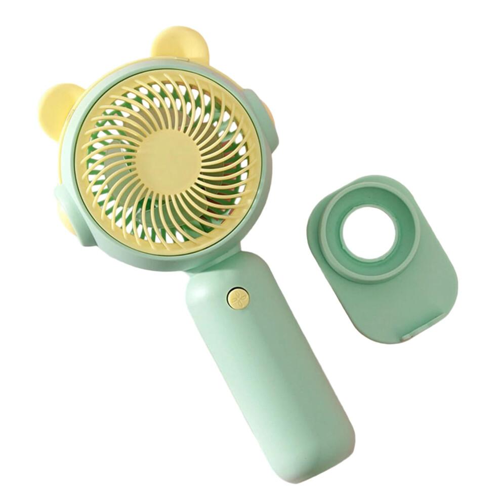 Portable Handheld Fan AM3 Battery Operated Pocket Size Lightweight Cooling for Travel and Office