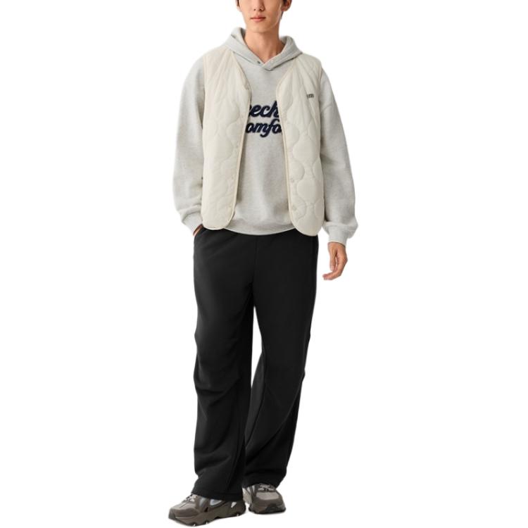 Skechers Loose Fit Solid Color Breathable Casual Pants Men Bottoms P325M147-0018
