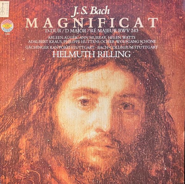 

LP Record JOHANN SEBASTIAN BACH HELMUTH RIL Magnificat DDur BWV 243 76884 CBS Masterworks 1980 Germany Classical Used