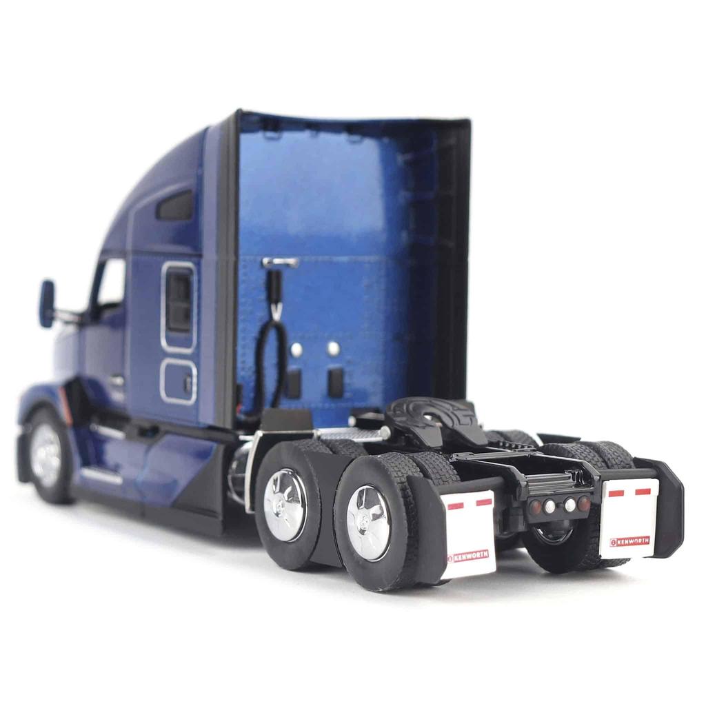 Diecast Masters | Kenworth T680 - Deep Cerulean Blue | 1:50 Scale Officially Licensed Diecast Semi-Truck | Model 71108