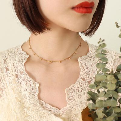 Design Small Beads Collarbone Sexy Necklace Women, Summer Fashion Temperament Jewelry P568