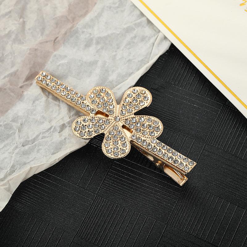 New French Style Metal Diamond-Encrusted Pearl Headdress Hair Clip Butterfly Rabbit Sweet Girl Style Hair Accessories
