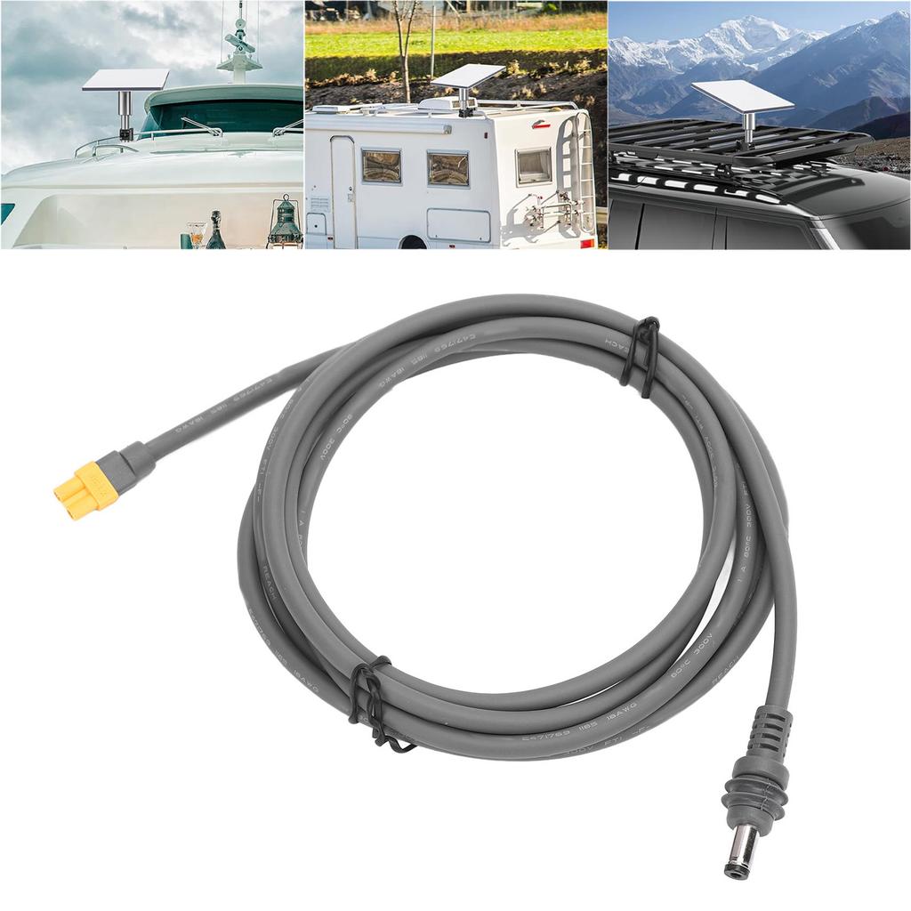 Power Supply Cord XT30 Connector 6.6ft Length Quick Data Transfer with Rubber and Red Copper for  , Seamless Connectivity