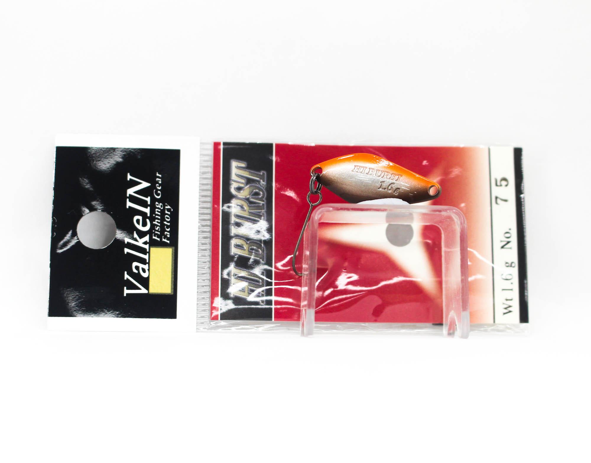 

Valkein Spoon Hi Burst 1.6 grams Sinking Lure No.75 (4992)