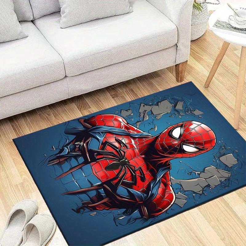 

1pc Spider-Man Pattern Area Rug Soft Flannel Floor Mat for Living Room, Bedroom, Sofa Coffee Table Floor Mat 60cm by 90cm