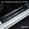 Car Door Sill Carbon Fiber Car Sticker Protector Strip Waterproof Protect Film for Opel Astra Accessorie Anti-drity Anti-scratch