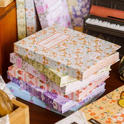 100 Pieces/batch of Notepad Material Paper Garbage Magazine Scrapbook Card Retro Background Decorative Paper WBL